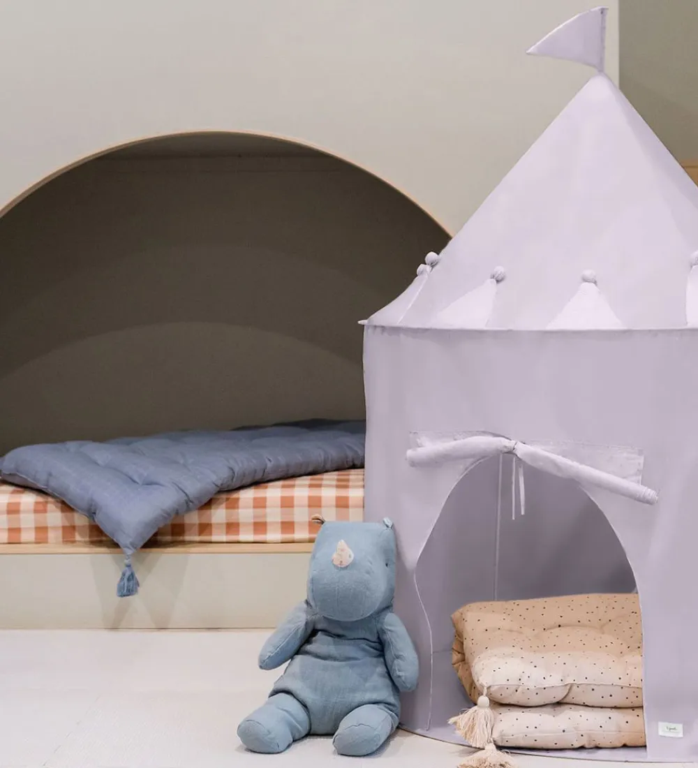 3 Sprouts Legetelte>Legetelt - 100 x 135 cm - Støvet Lilla