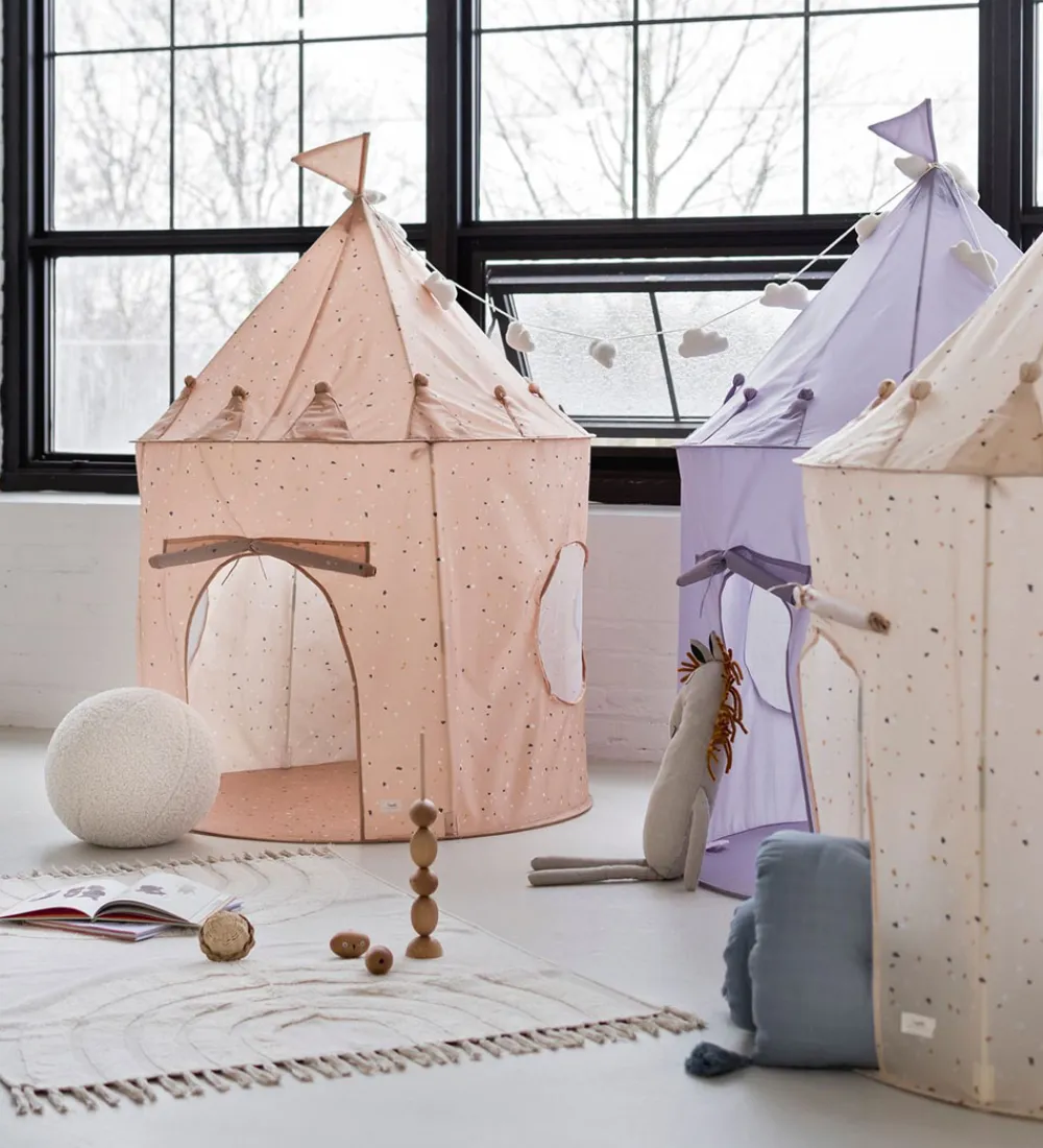 3 Sprouts Legetelte>Legetelt - 100 x 135 cm - Støvet Lilla