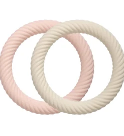 A Little Lovely Company Bideringe>Bidering - 2-pak - Classic - Strawberry/