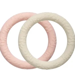 A Little Lovely Company Bideringe>Bidering - Leaves - Strawberry/Cream