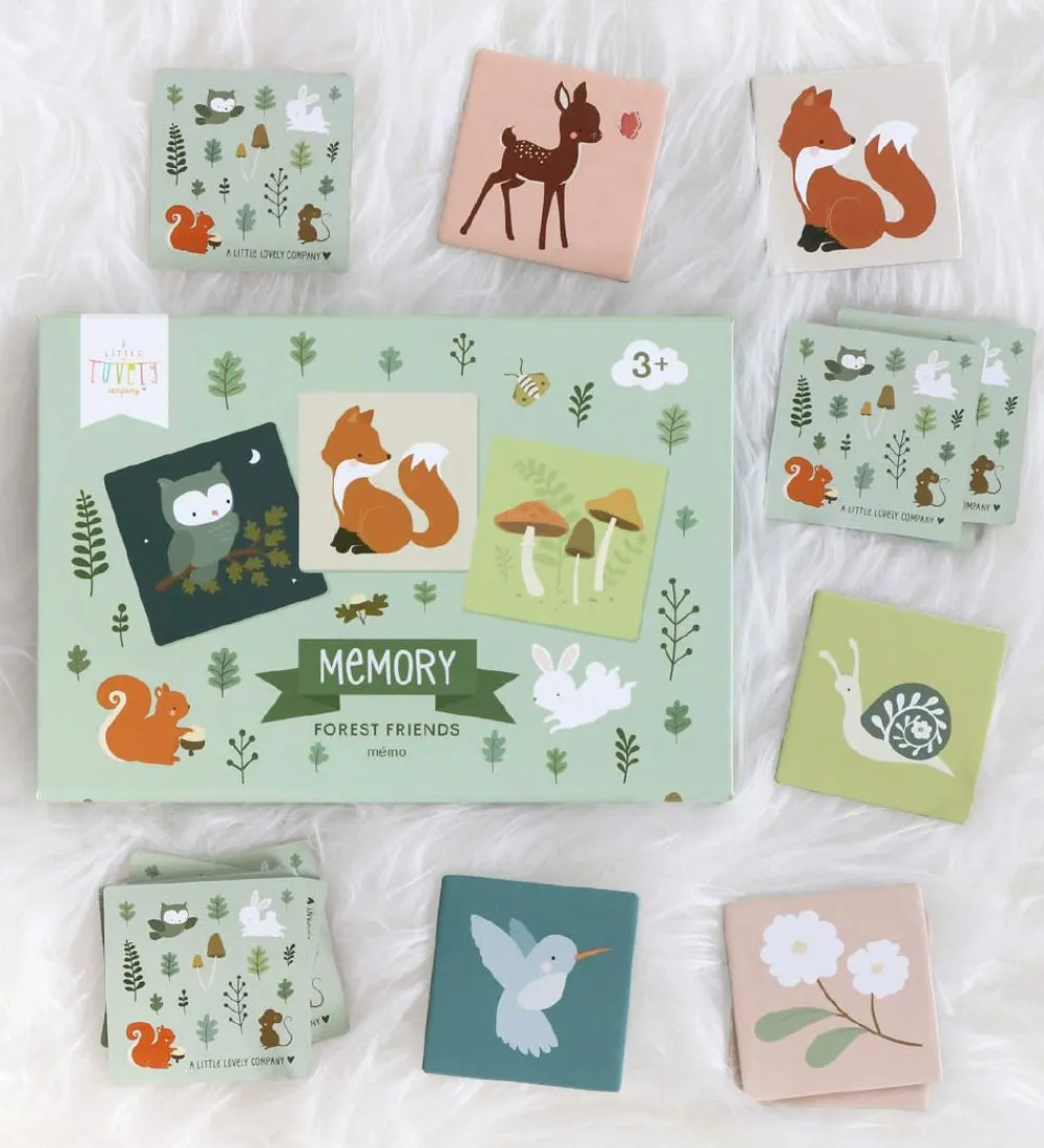 A Little Lovely Company Spil>Vendespil - 30 Brikker - Forest Friends