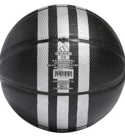 adidas Performance Bolde>Basketbold - Str. 3 - Mini - Sort/Sølv
