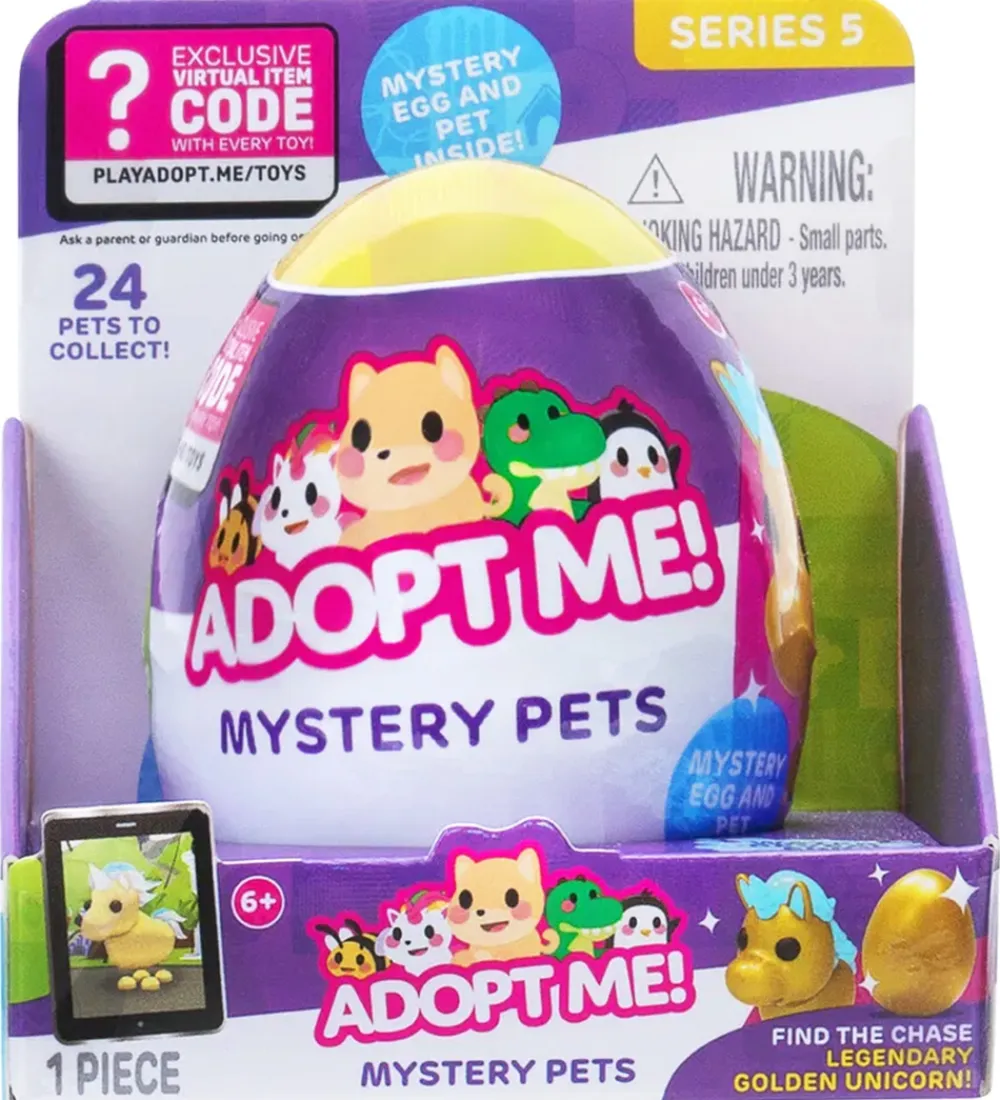 Adopt Me Figurer>Figur - 5 cm - Mystery Pets - Assorteret