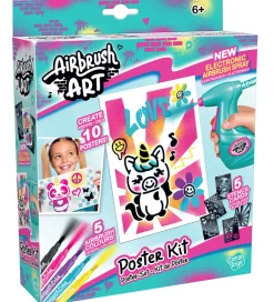 Airbrush Plush Kreasæt>Art - Plakatsæt