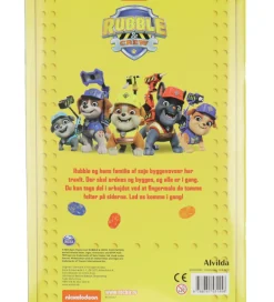 Alvilda Kreativ Leg|Malebog>Alvida Bog - Fingermalebog m. Rubble & Crew - Dansk