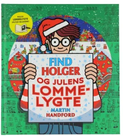 Alvilda Lommelygter>Aktivitetsbog - Find Holger Og Julens Lommelygte - Dansk