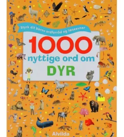 Alvilda Bøger>Bog - 1000 nyttige ord om dyr