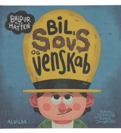 Alvilda Bøger>Bog - Baldur Med Hatten - Bil, Sovs og Venskab - DA