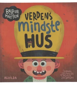 Alvilda Bøger>Bog - Baldur Med Hatten - Verdens Mindste Hus - DA