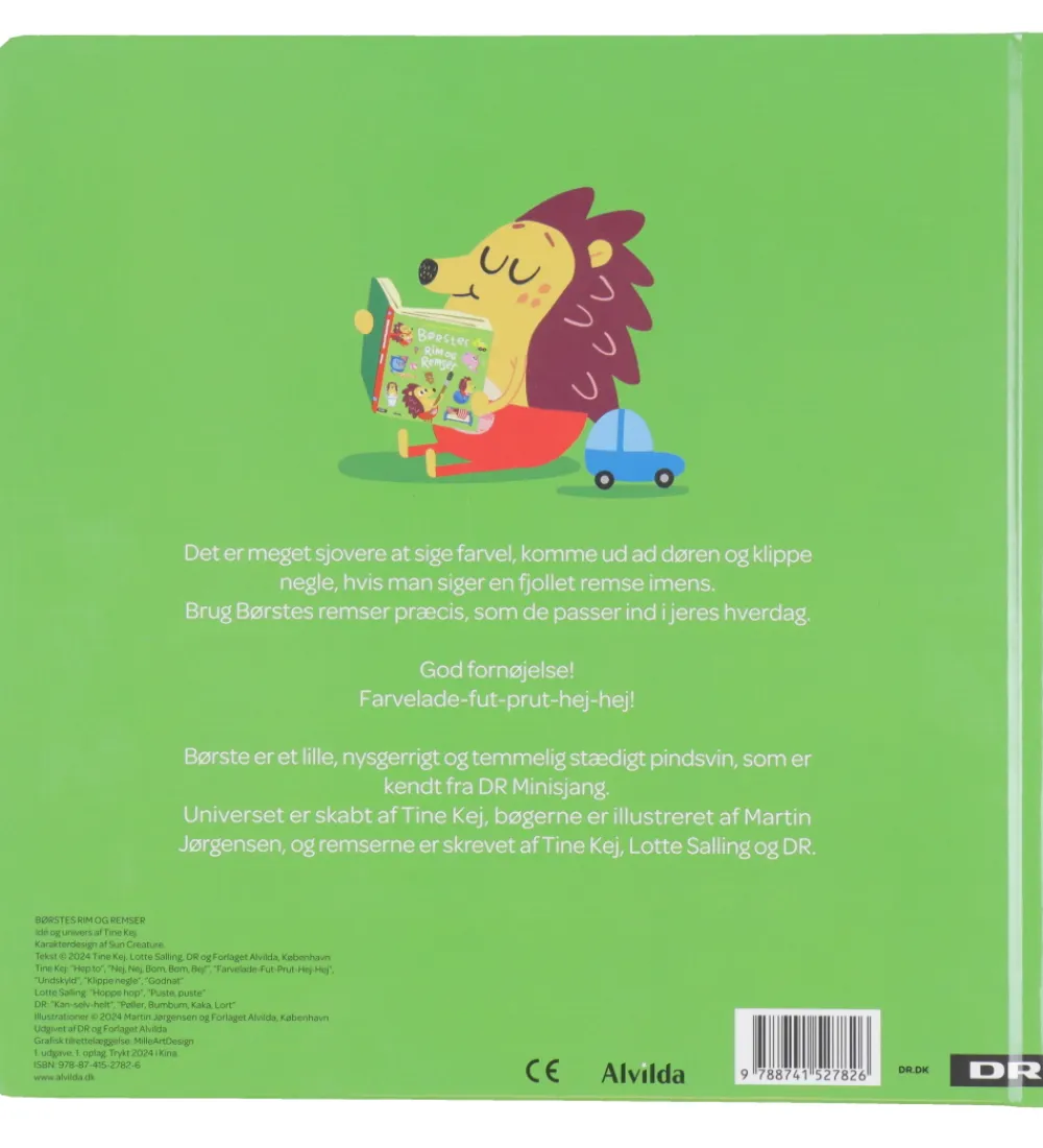 Alvilda Bøger>Bog - Børstes Rim Og Remser - Dansk