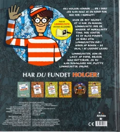 Alvilda Lommelygter>Bog - Find Holger & Den Magiske Lommelygte - Dansk