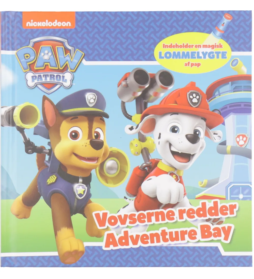 Alvilda Bøger|Lommelygter>Bog - Lommelygtebog - Paw Patrol