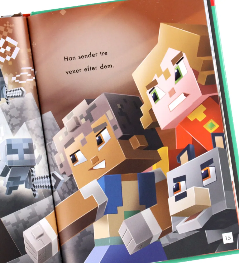 Alvilda Bøger>Bog - Minecraft - Mobs I Palæet - DA