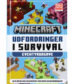 Alvilda Bøger>Bog - Minecraft - Udfordringer I Survival: Eventyrudgave