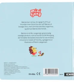 Alvilda Bøger>Bog - Minisjang - Børste - Hvor Bor Orm ? - Dansk