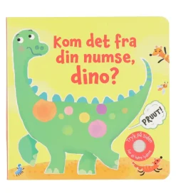 Alvilda Bøger>Bog m. Lyd - Kom Det Fra Din Numse, Dino? - Dansk
