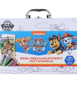 Alvilda Kreasæt>Kuffert - Paw Patrol - Mal Selv Kuffert