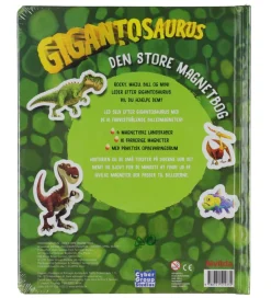 Alvilda Magnetlegetøj>Magnetbog - Gigantosaurus - Den Store Magnetbog - Dansk