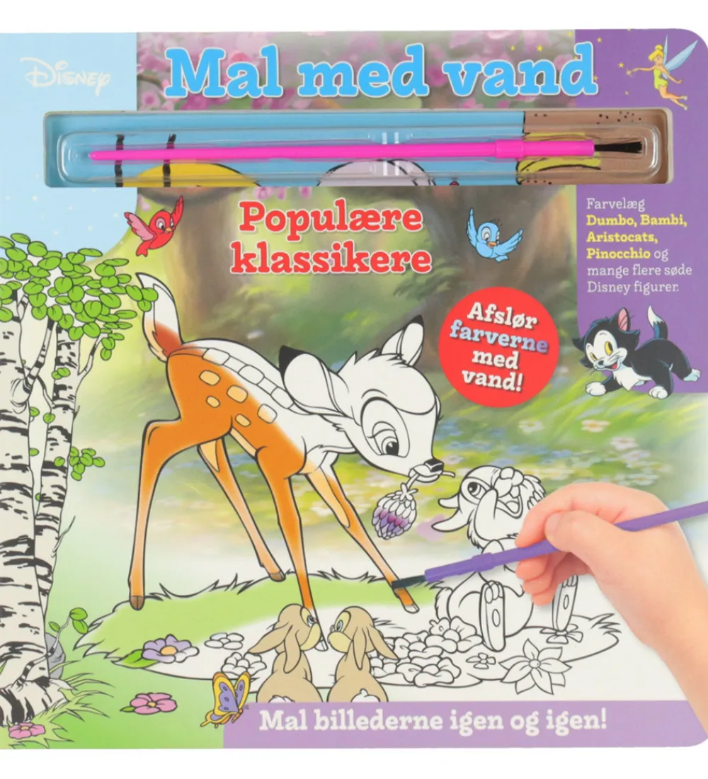Alvilda Malebog>Malebog - Mal Med Vand - Disney Populære Klassikere