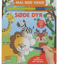 Alvilda Malebog>Malebog - Mal med Vand - Søde Dyr