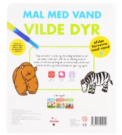 Alvilda Malebog>Malebog - Mal med Vand - Vilde Dyr