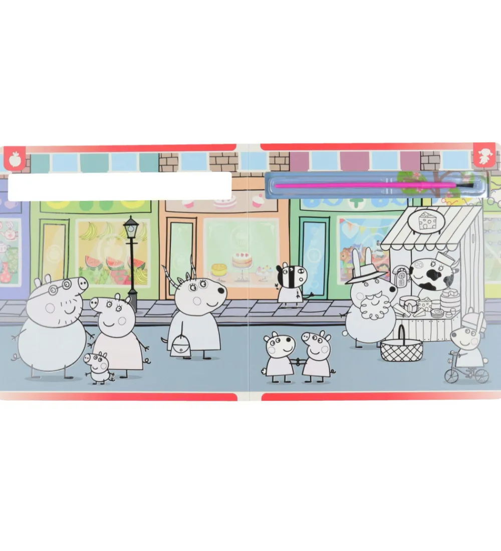 Alvilda Malebog>Malebog - Mal Med Vand - Gurli Gris