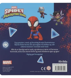 Alvilda Malebog>Malebog - Mal med Vand - Marvel Spidey