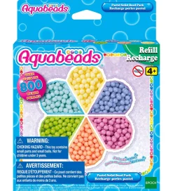 Aquabeads Perler>Perler - 800+ stk. - Pastel Solid Bead Pack