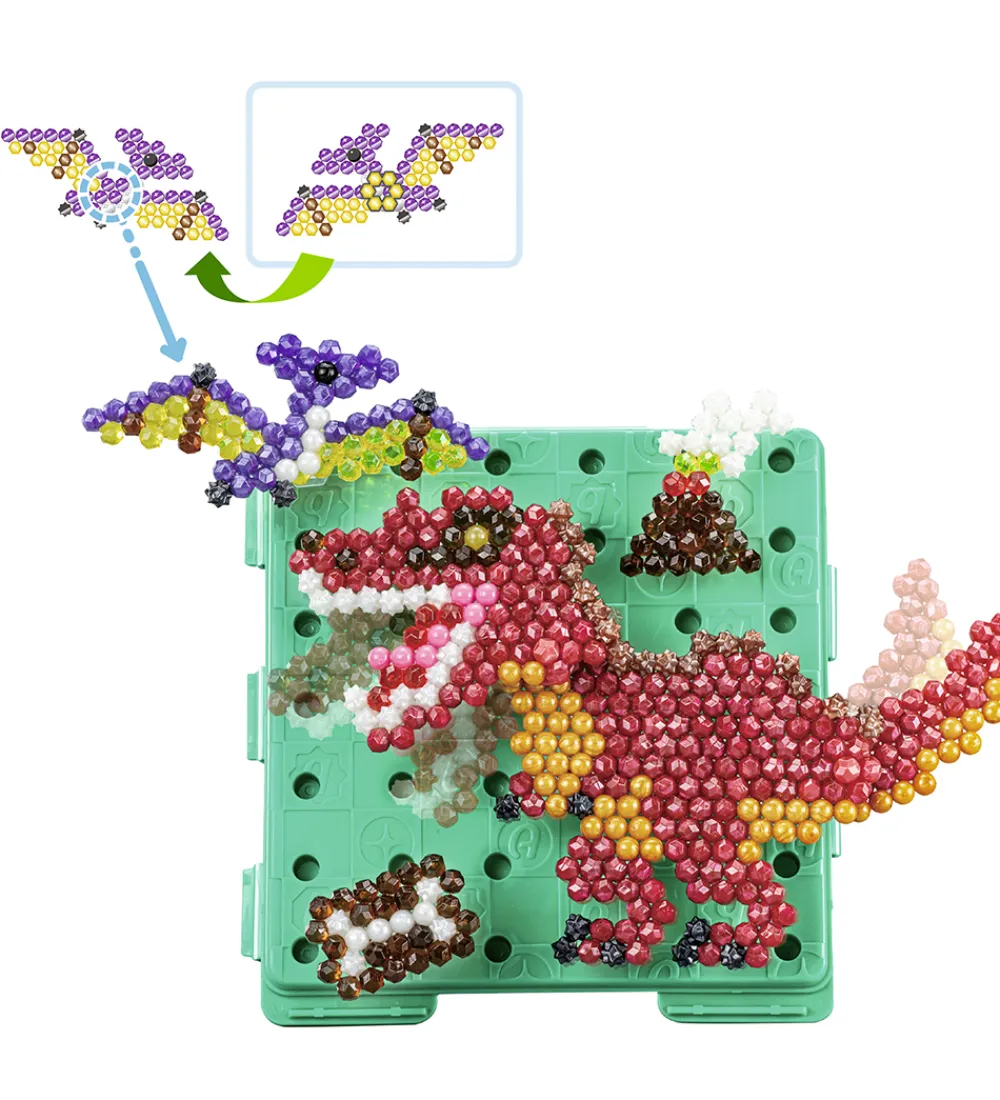 Aquabeads Perler>Perlesæt - 1200+ Stk. - Dinosaur World
