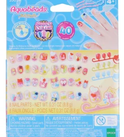 Aquabeads Kreasæt>Perlesæt - Nail Studio - Hearts & Ribbons Nail Refill