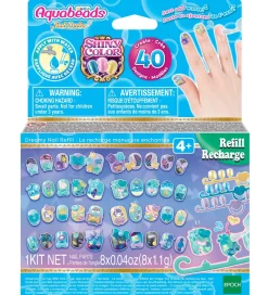 Aquabeads Kreasæt>Perlesæt - Nail Studio - Dreamy Nail Refill
