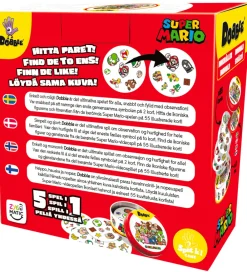 Asmodee Spil>- Dobble - Super Mario Nordic