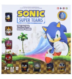 Asmodee Spil>- Sonic Brætspil - Sonic Super Teams - Nordic