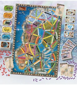 Asmodee Spil>- Ticket To Ride Brætspil - Northern Lights - Nordic