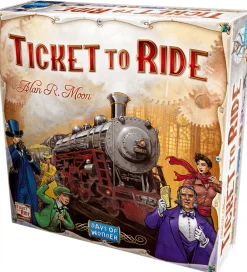 Asmodee Spil>- Ticket To Ride Brætspil - USA - Nordic