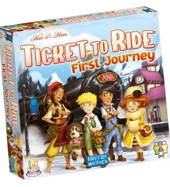 Asmodee Spil>- Ticket To Ride Brætspil - First Journey - Nordic