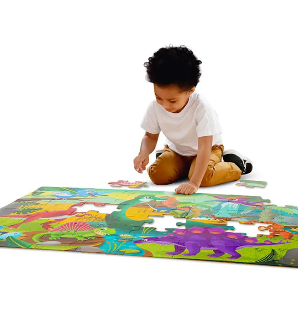 B. toys Puslespil>Gulvpuslespil - 48 Brikker - Dino