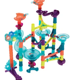 B. toys Kuglebaner>Kuglebane m. Lys/Lyd - 62 dele - Multifarvet