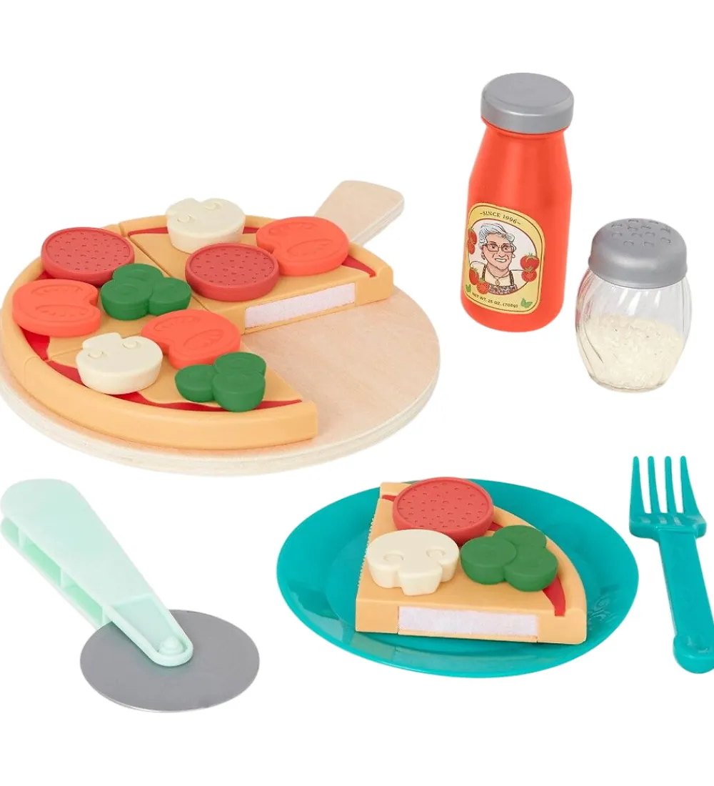 B. toys Rolleleg|Legekøkken Og Legemøbel>Legekøkken - 45 Dele - Pizza & Pasta