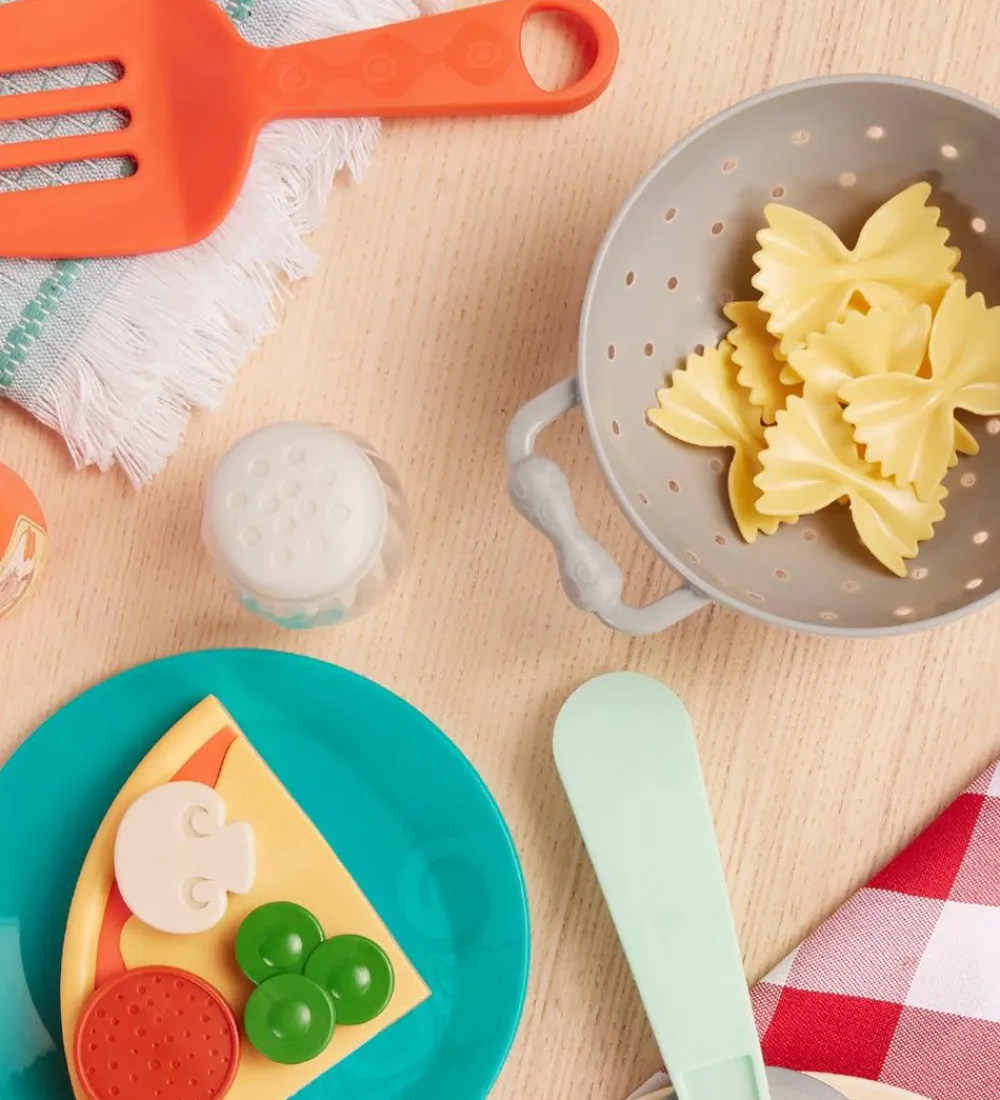 B. toys Rolleleg|Legekøkken Og Legemøbel>Legekøkken - 45 Dele - Pizza & Pasta