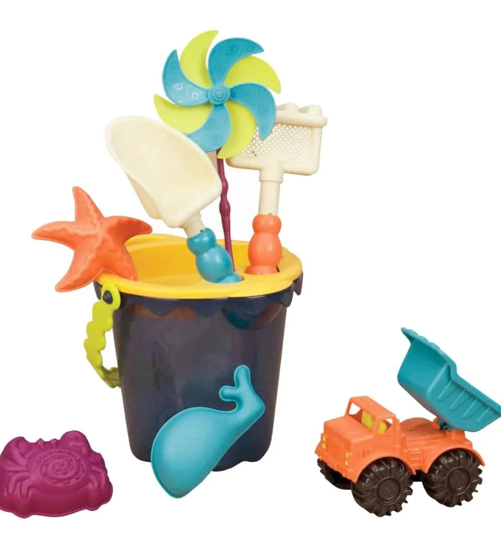 B. toys Strandlegetøj>Spandsæt - Blå