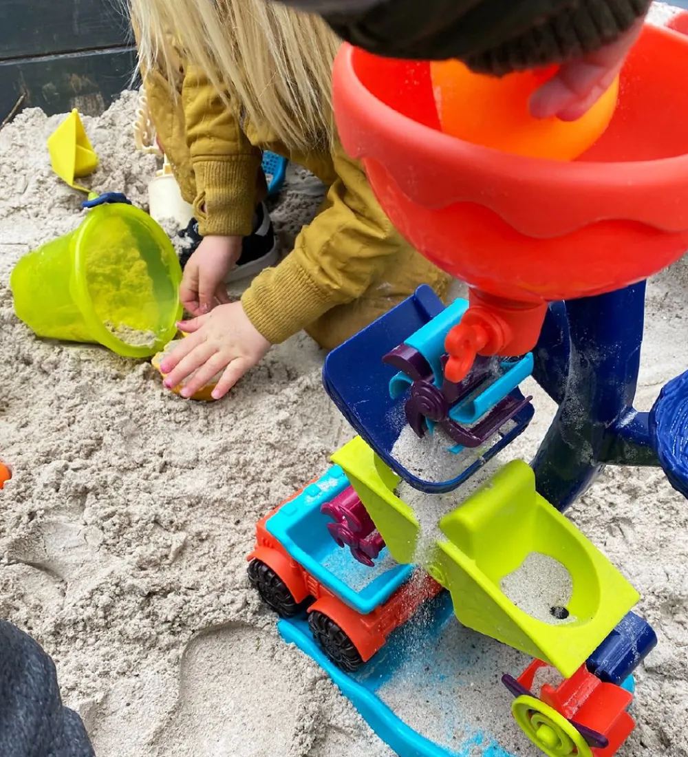 B. toys Strandlegetøj>Vand- og Sand Mølle - Owl About - 42 cm - Multifarvet