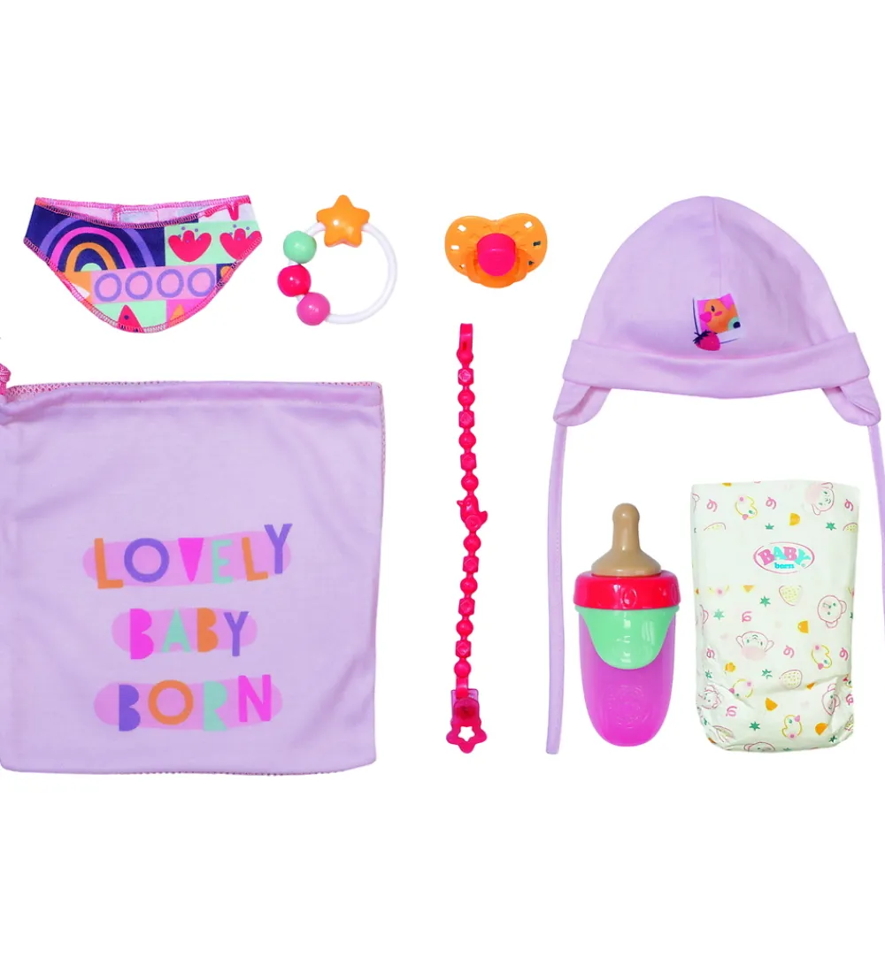 BABY born Dukker Og Tilbehør>Dukketilbehør - Nyfødt Sæt - 7 Dele