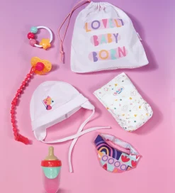 BABY born Dukker Og Tilbehør>Dukketilbehør - Nyfødt Sæt - 7 Dele