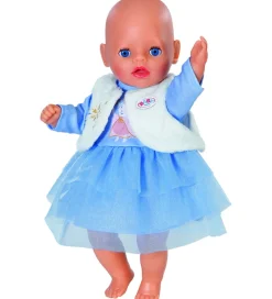 BABY born Dukker Og Tilbehør>Dukketøj - Kjole - 36 cm - Blå