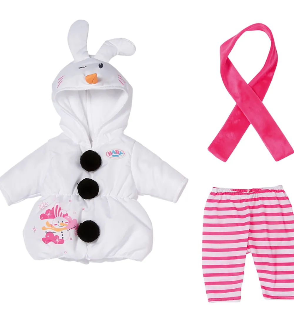 BABY born Dukker Og Tilbehør>Dukketøj - Snemandsdragt m. Tørklæde - 43 cm