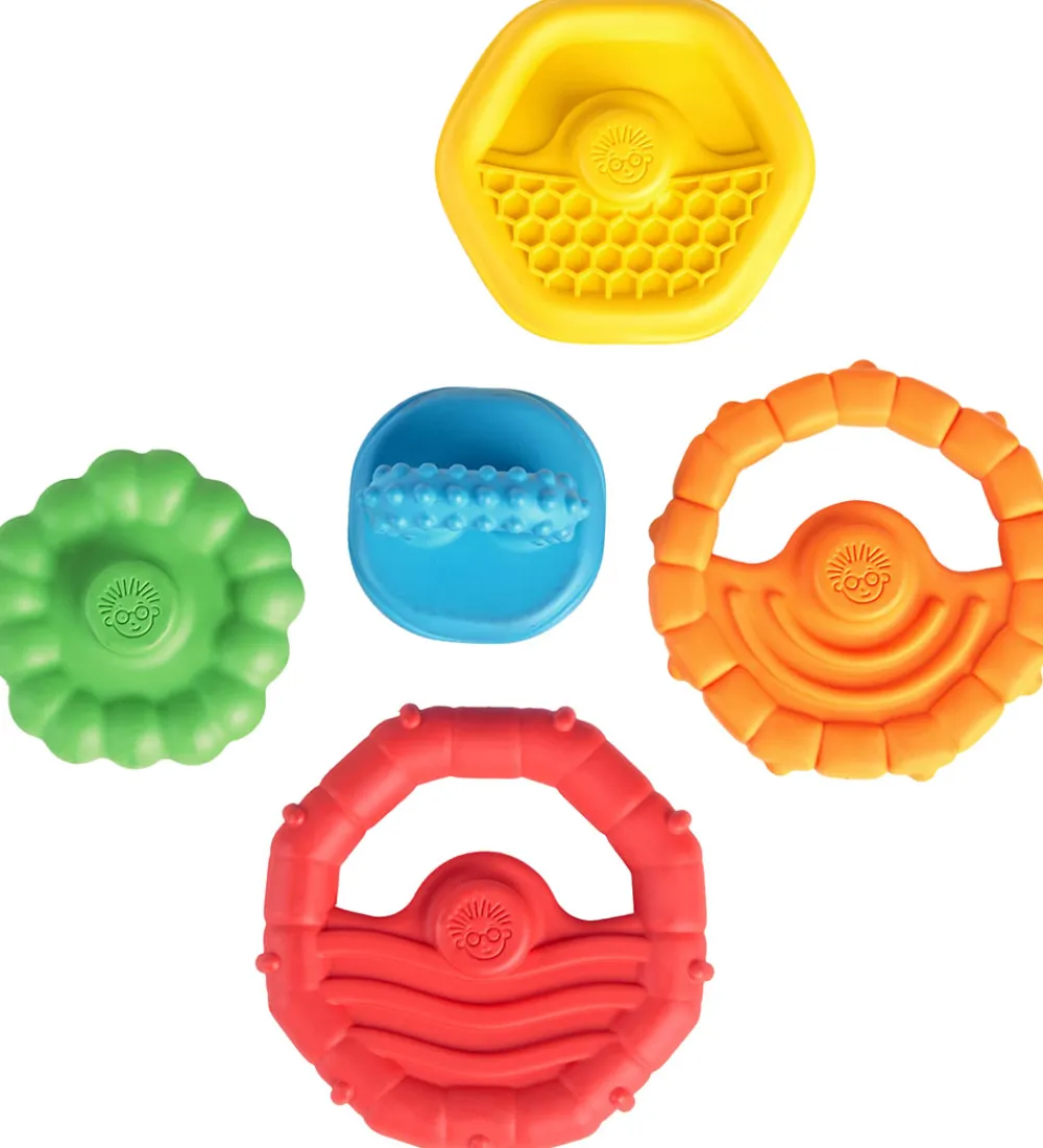 Baby Einstein Stablelegetøj|Bideringe>Stable- og Bidelegetøj - Stack & Teethe - Multi-te