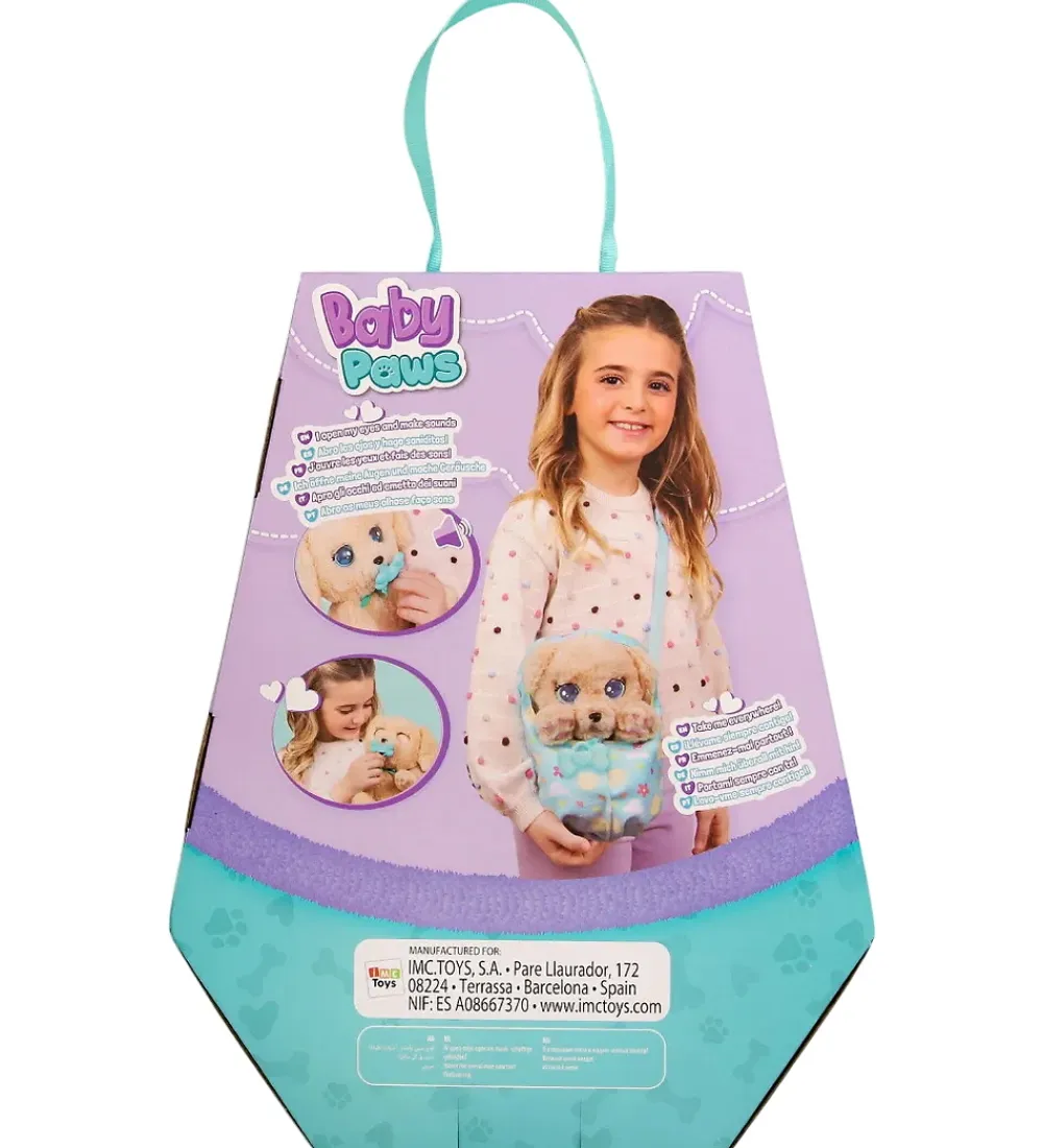 Baby Paws Bamser>Interaktiv Bamse - Labrador - 22,5 cm