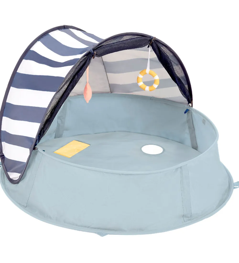 Babymoov Udeleg Og Udendørs Legetøj|Legetelte>Strandtelt/Soppebassin - Aquani - UV50+ - Blue Waves