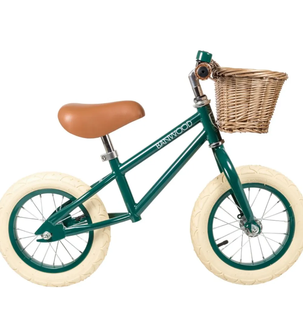 Banwood Løbecykler>Løbecykel - First Go! - Mørkegrøn